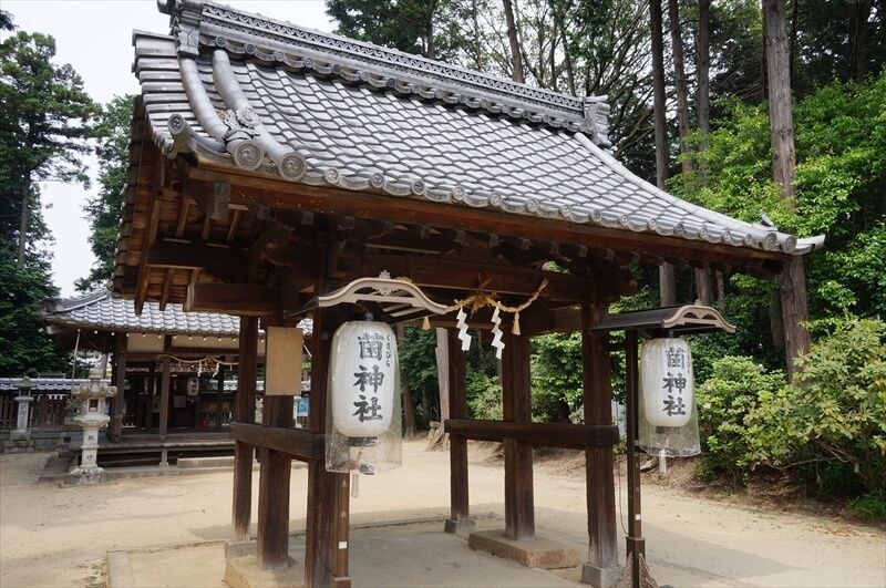 滋賀県栗東市にある菌神社