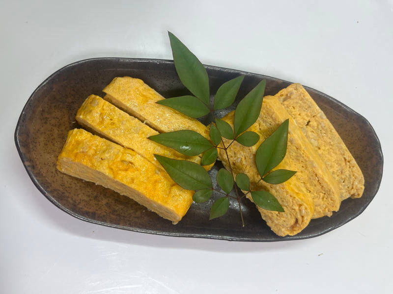白だしだけで簡単！エノキタケたっぷりだし巻き玉子